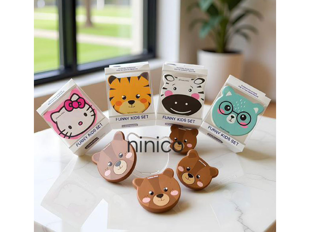 ظرف خوراکی 4 تکه  طرح حیوانات چیکو chicco