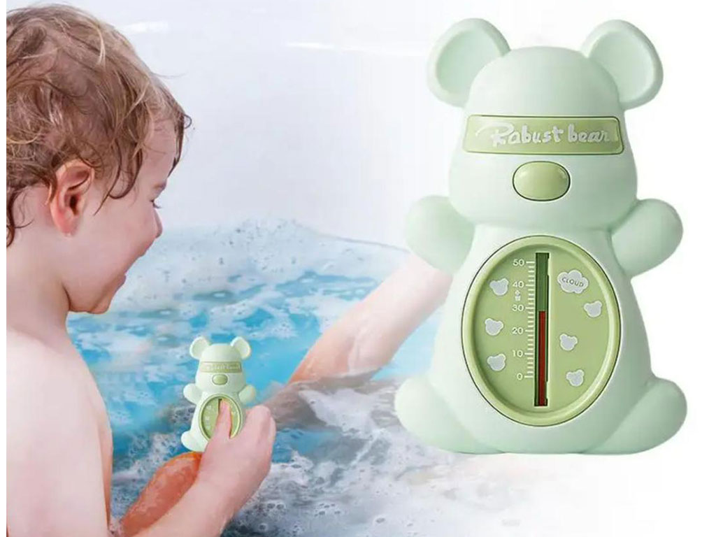 دماسنج حمام و اتاق طرح خرس