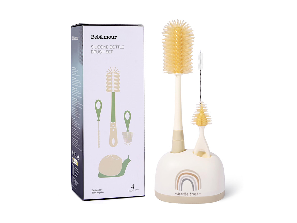 شیشه شور سیلیکونی پایه دار