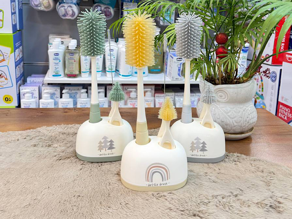 شیشه شور سیلیکونی پایه دار