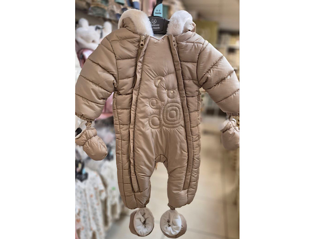 کاپشن سرهمی (اورال) طرح تدی  نوزادی دانالو Danaloo