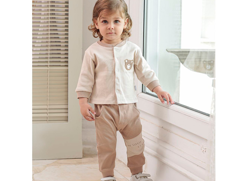 شلوار نوزادی جیب دار طرح خرس تدی دانالو Danaloo