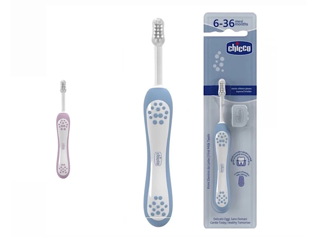 مسواک درپوش دار 6-36 ماه چیکو chicco