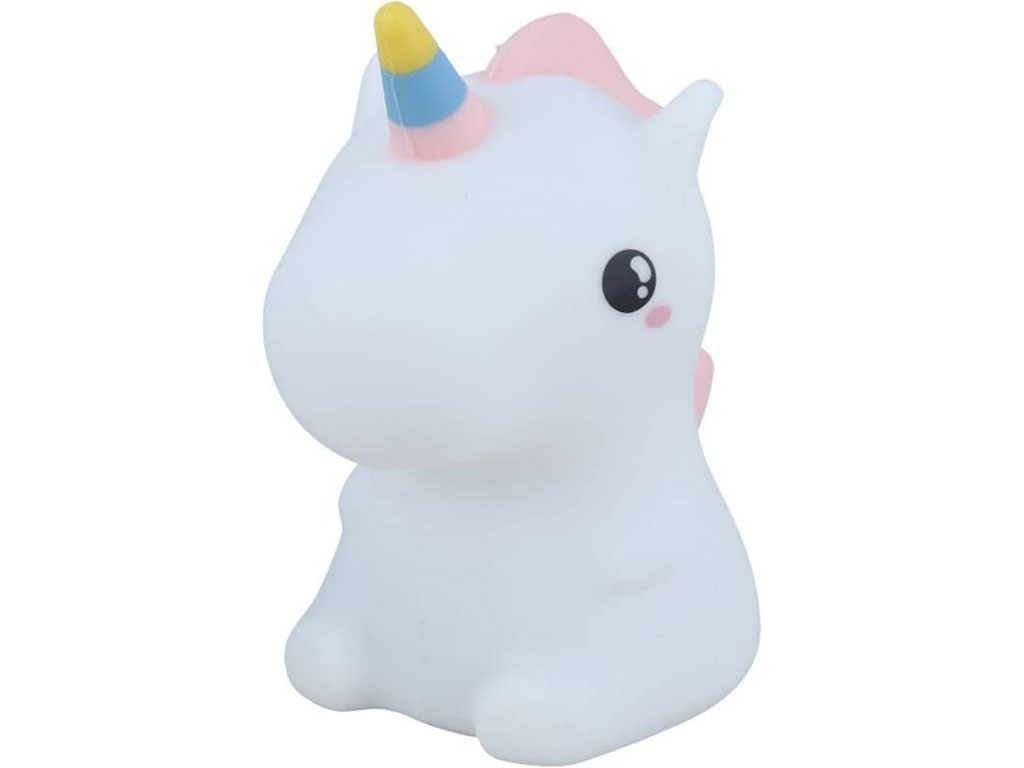 چراغ خواب سیلیکونی، شارژی و لمسی مدل یونیکورن