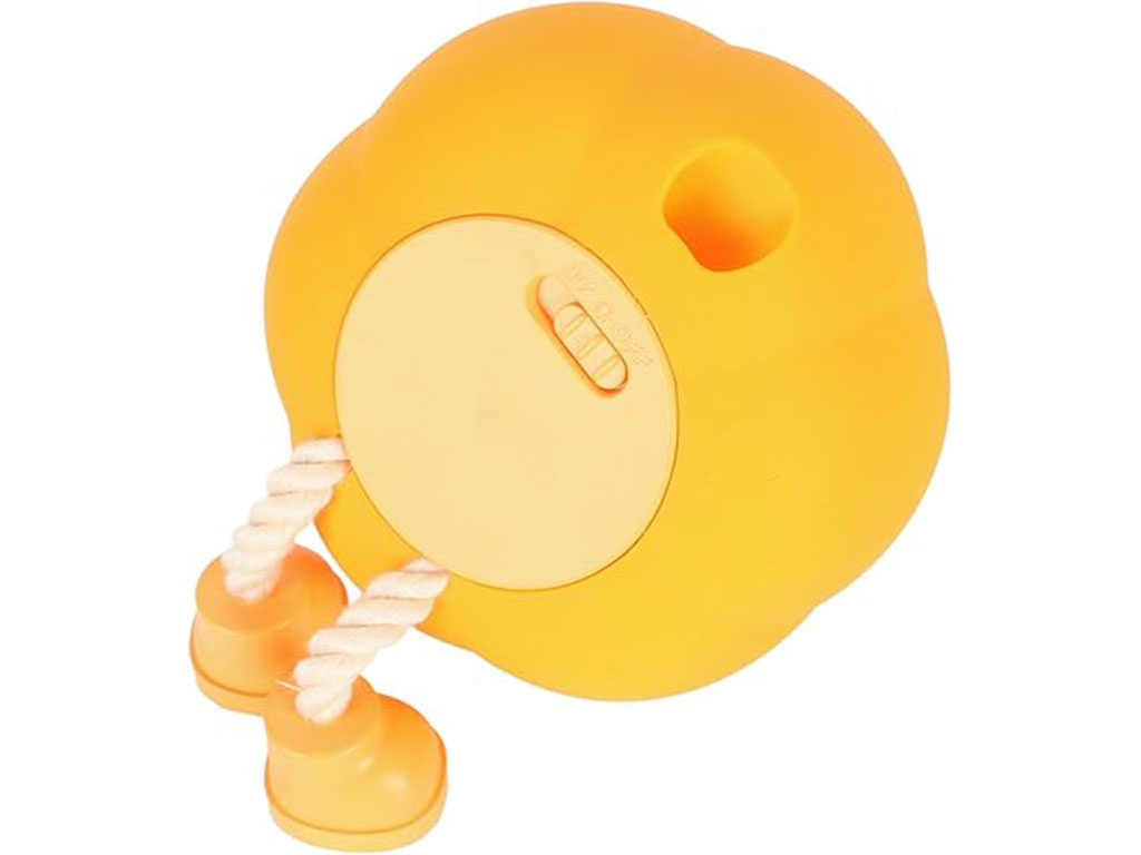 چراغ خواب سیلیکونی، لمسی و شارژی طرح کدو ناراحت