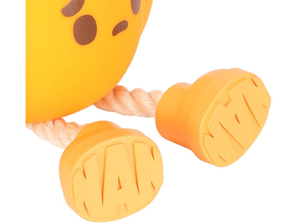 چراغ خواب سیلیکونی، لمسی و شارژی طرح کدو ناراحت