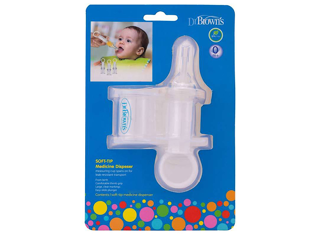 داروخوری نوزادی طرح سرنگ با پیمانه دکتر براون  Dr browns