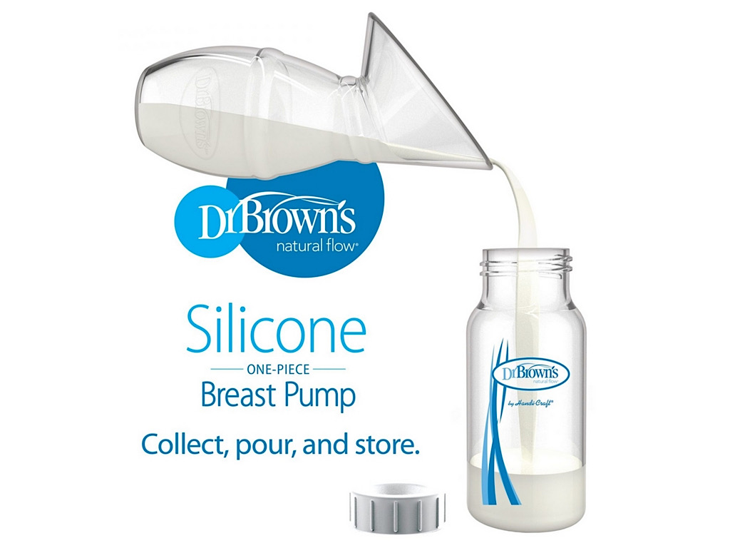 شیردوش دستی تمام سیلیکونی دکتر براون  Dr browns