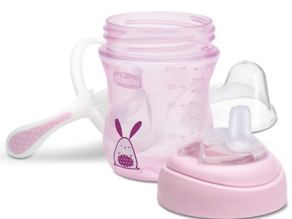 لیوان آبمیوه خوری ضد چکه  200 میلی لیتر چیکو CHICCO