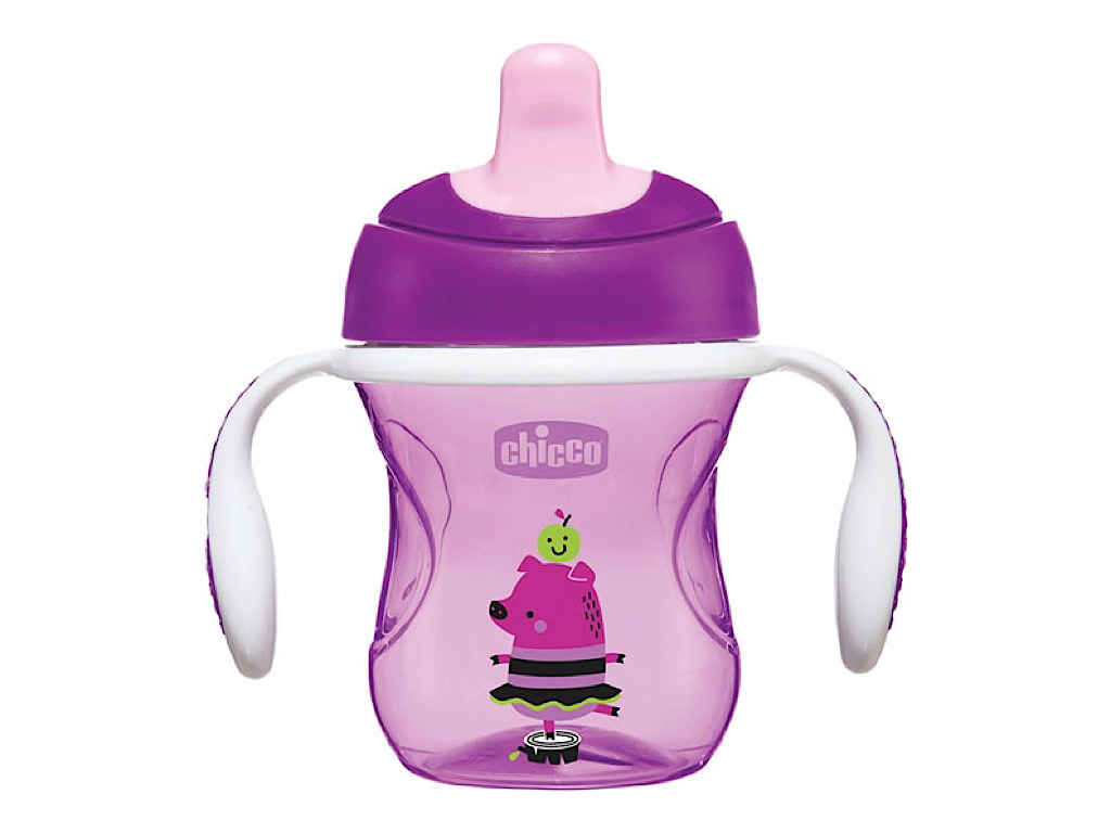 لیوان آبمیوه خوری ضد چکه  200 میلی لیتر چیکو CHICCO