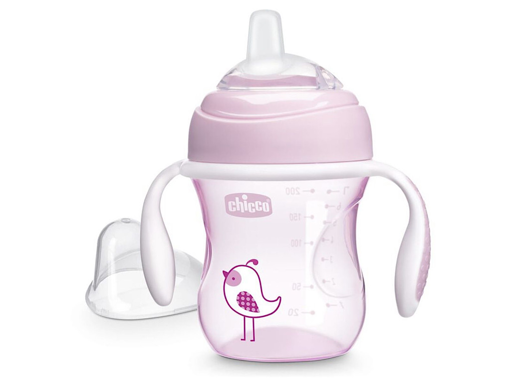 لیوان آبمیوه خوری ضد چکه  200 میلی لیتر چیکو CHICCO