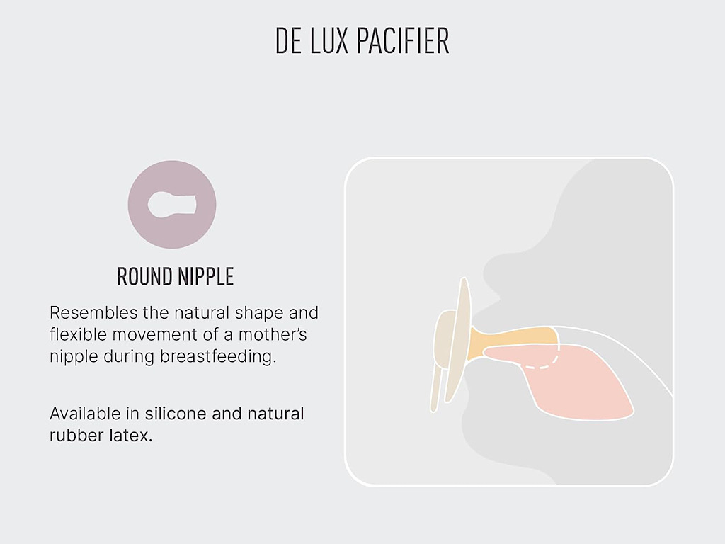 پستانک دو عددی سایز دو  بالای 6  ماه بیبس BIBS