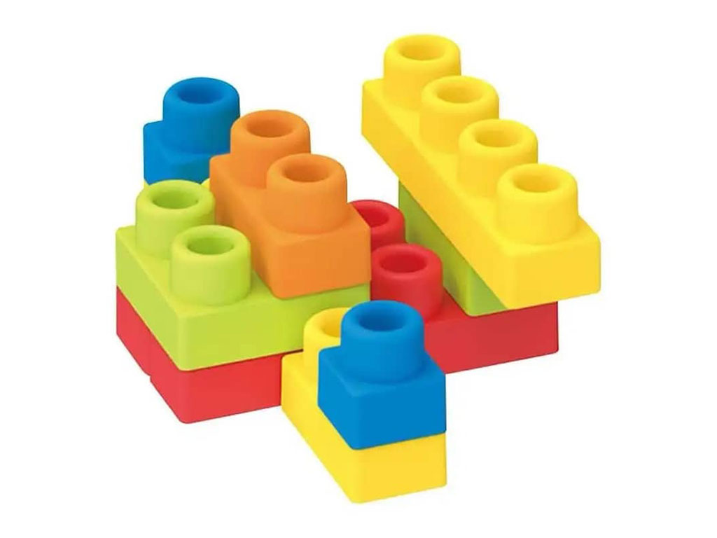 لگو نرم 40 تکه سطلی