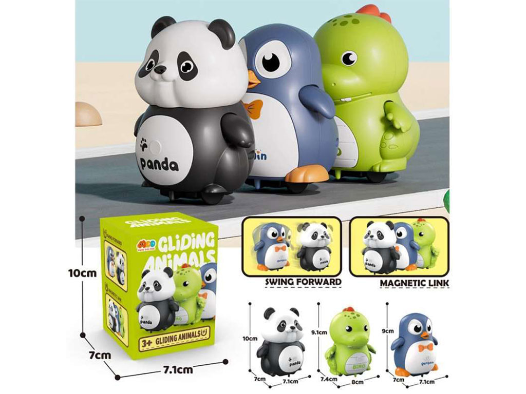 حیوانات قدرتی مگنتی و اسپیکردار اسباب بازی