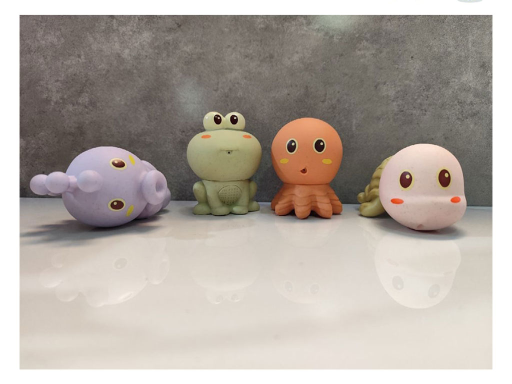 پوپت حیوانات دریایی حمام 4 عددی آبپاش