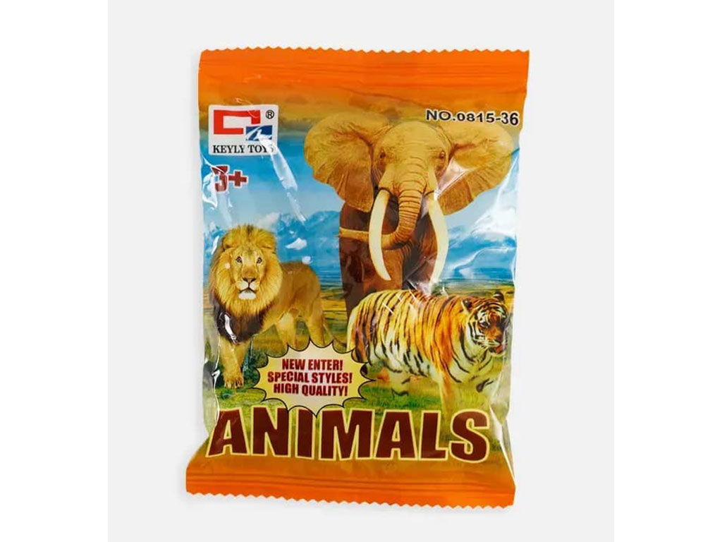 فیگور سوپرایزی حیوانات وحشی 2 عددی اسباب بازی