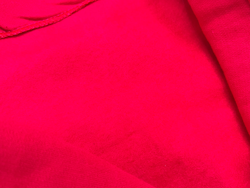 سوییشرت کلاهدار  داخل کرکی قرمز رنگ کندی candy