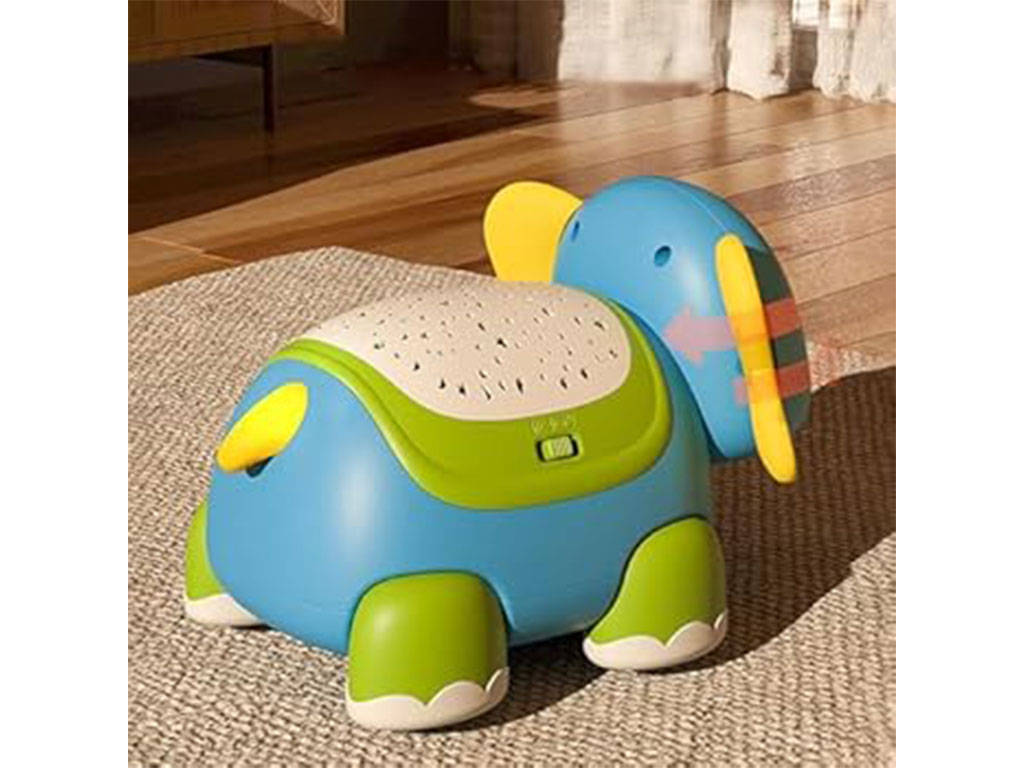 چراغ خواب موزیکال و چراغ دار حرکتی طرح فیل