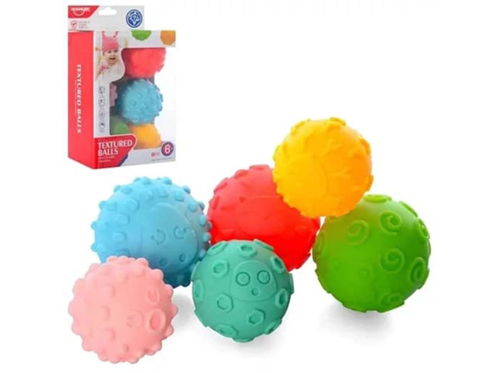 پوپت توپ حسی 6 عددی اسباب بازی هانگر Huanger