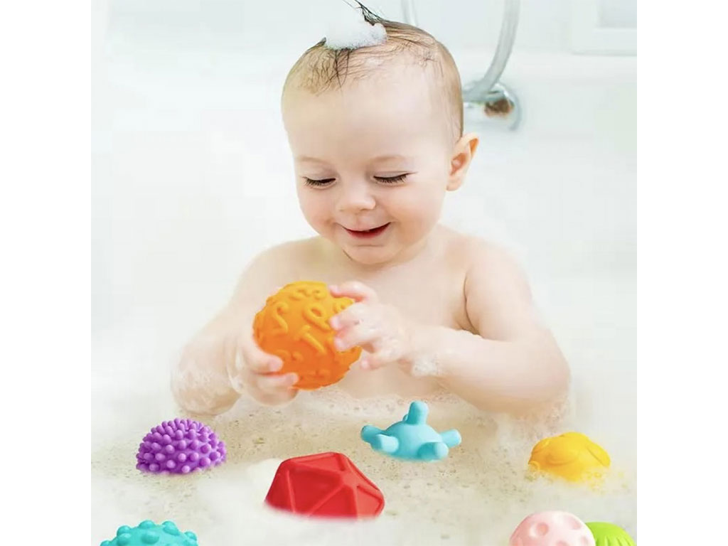 پوپت توپ حسی 6 عددی اسباب بازی هانگر Huanger طرح سیارک