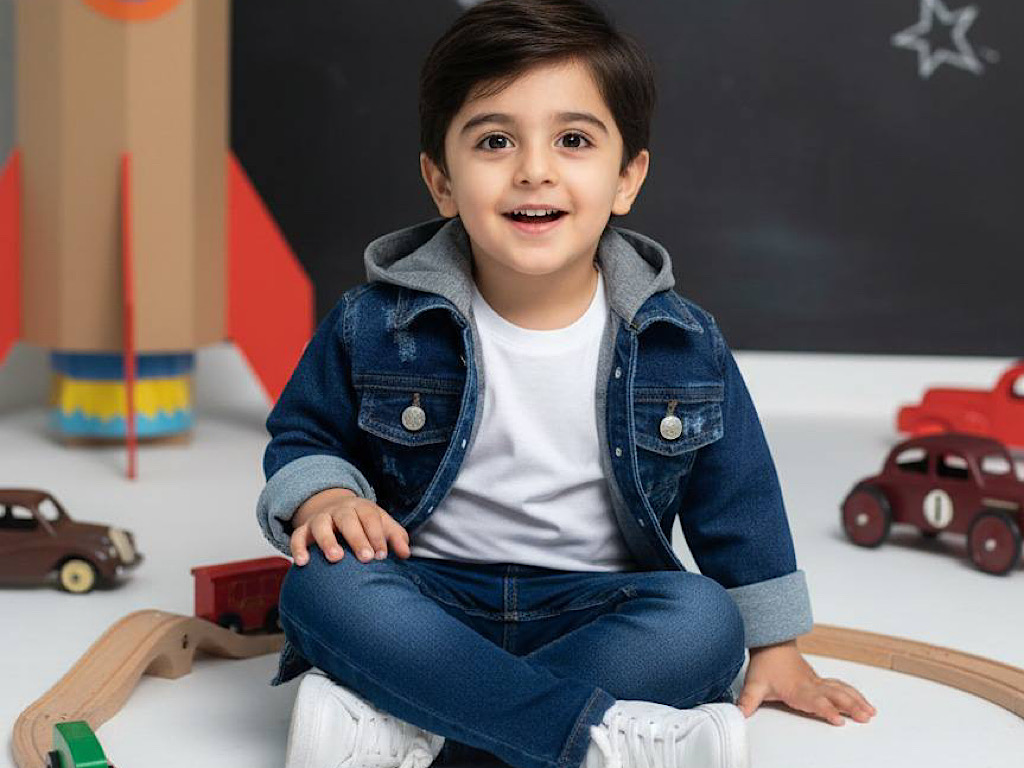 سوییشرت جین کلاه دورس  کندی candy