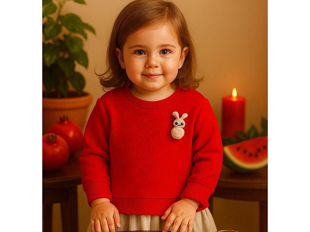 تونیک دخترانه ژاکارد