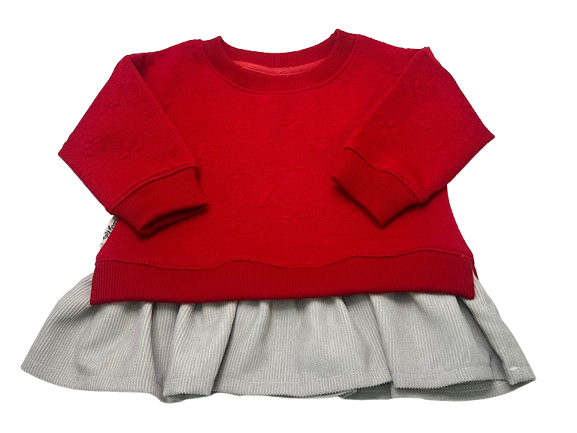 تونیک دخترانه ژاکارد  LV