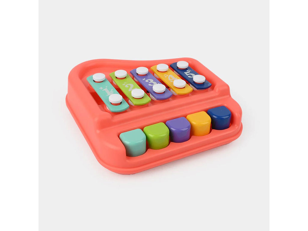 بلز و پیانو 5 نت اسباب بازی کودک هانگر huanger طرح پیانو