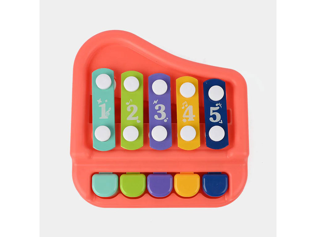 بلز و پیانو 5 نت اسباب بازی کودک هانگر huanger طرح پیانو