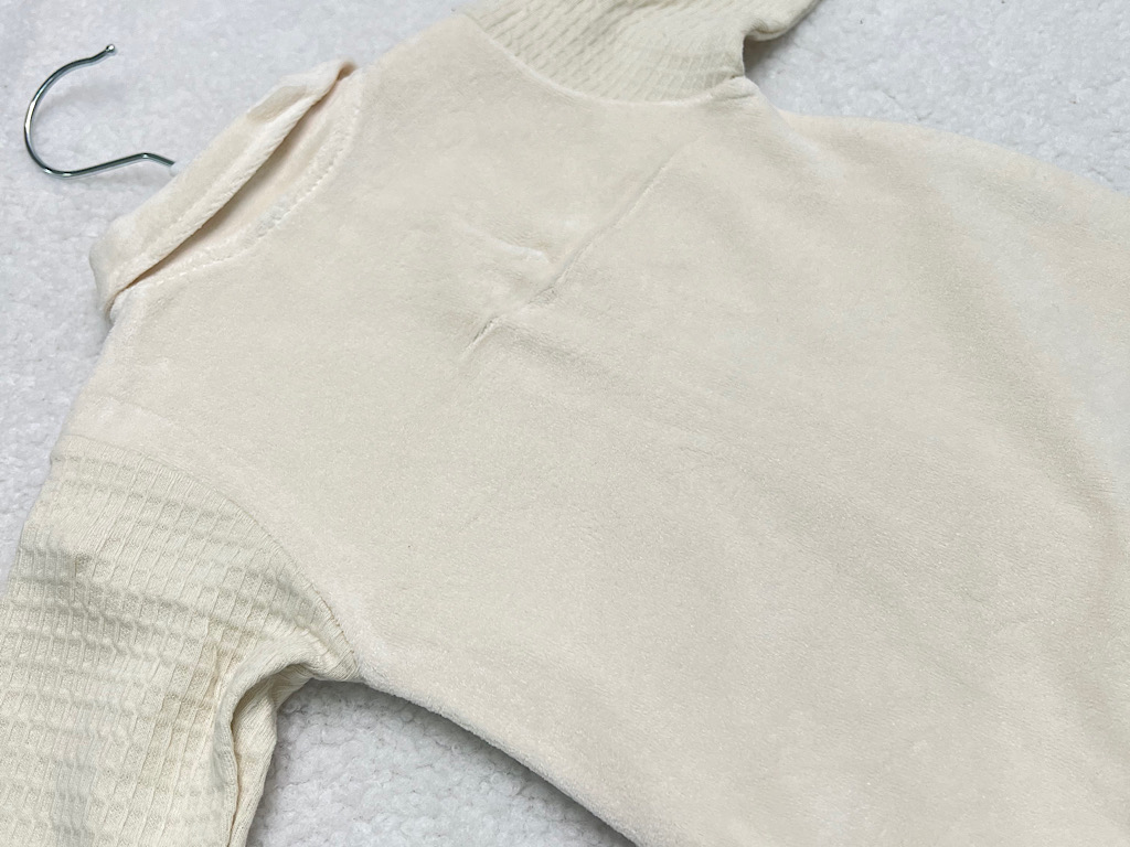 سرهمی جوراب و جلیقه دار مخملی نوزادی پسرانه بب لینا BEBELINNA