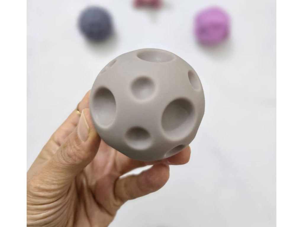 توپ حسی سوتی 6 عددی نوزادی طرح 1082