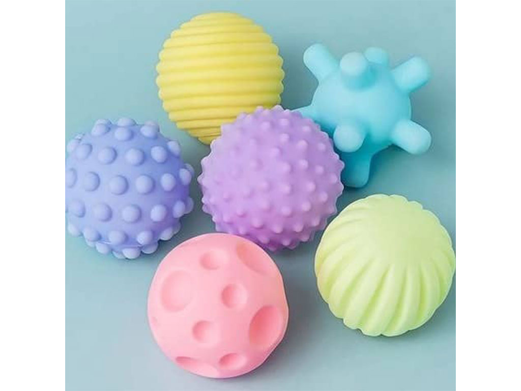 توپ حسی سوتی آب پران 6 عددی نوزادی