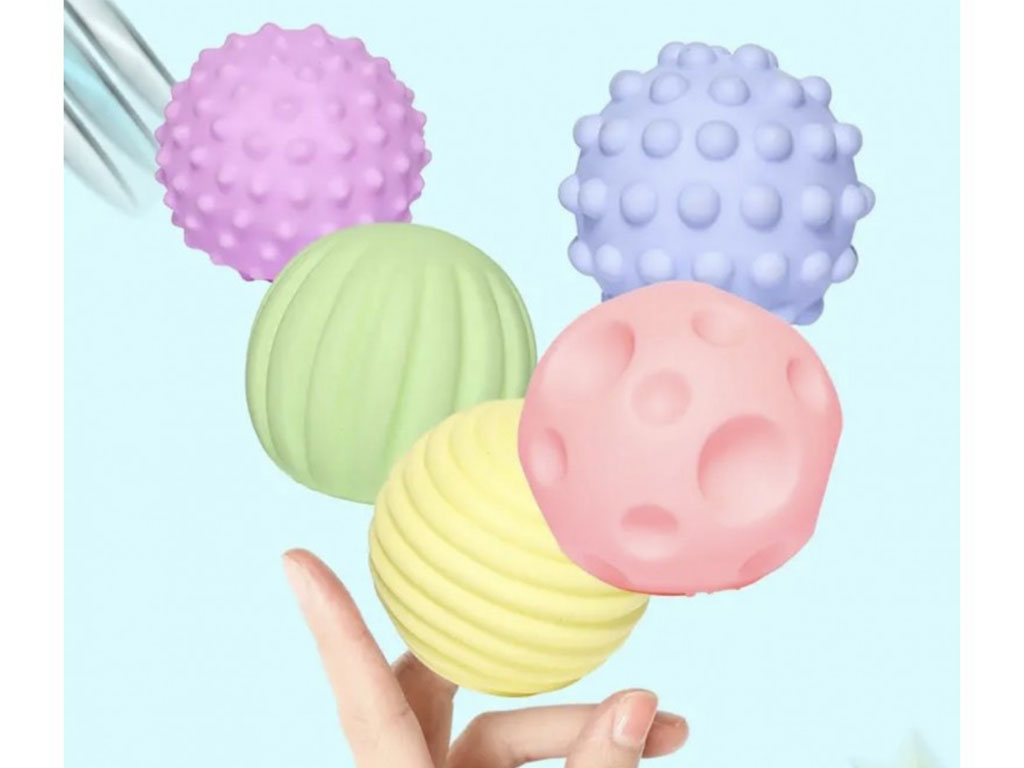 توپ حسی سوتی آب پران 6 عددی نوزادی