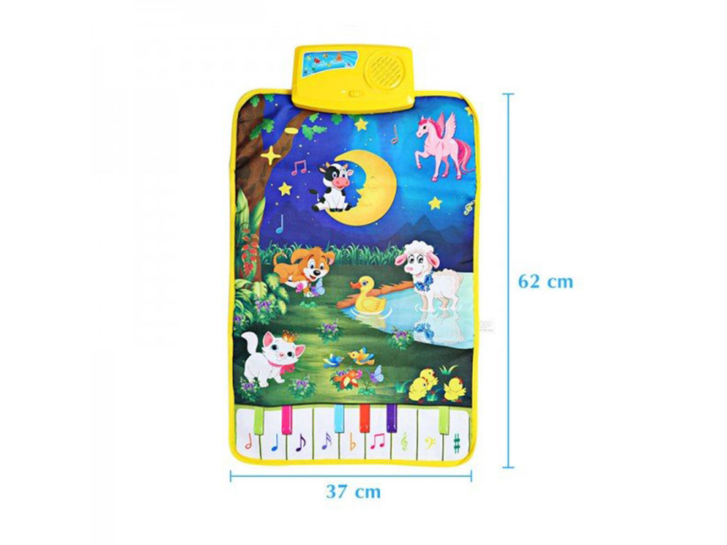سفره موزیکال نوزادی طرح حیوانات اهلی شب