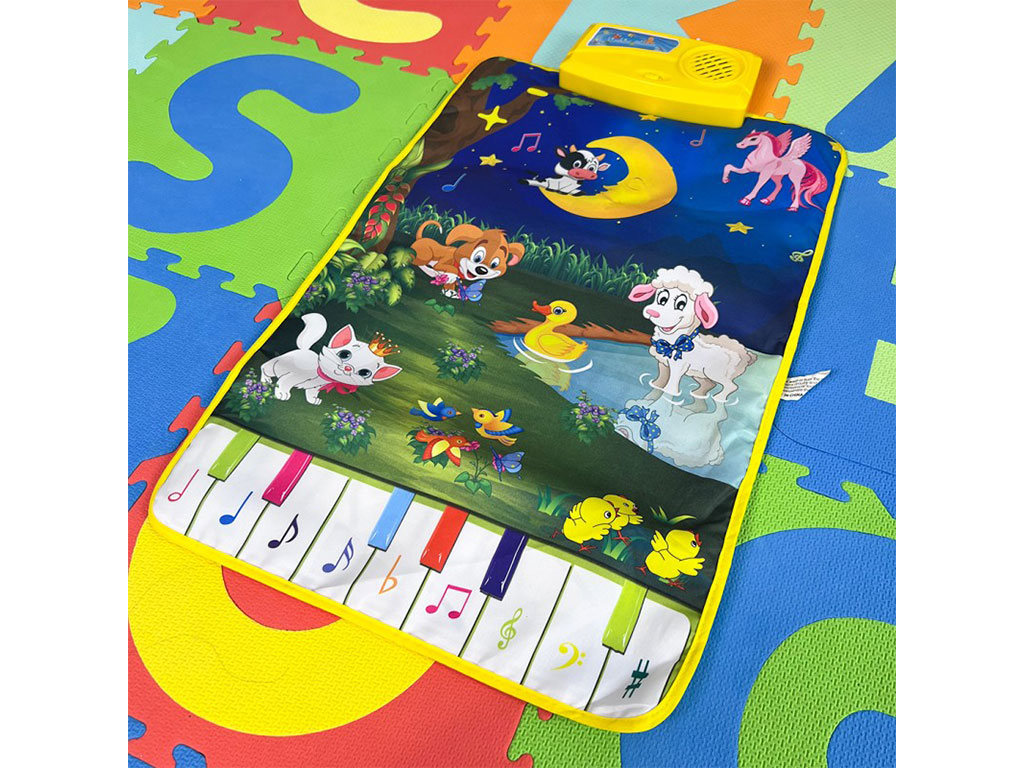 سفره موزیکال نوزادی طرح حیوانات اهلی شب