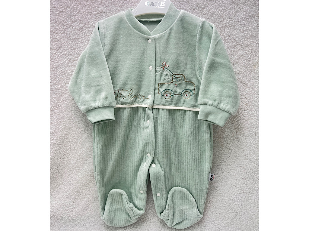 سرهمی جورابدار نوزادی طرح ماشین  g.a.y.e