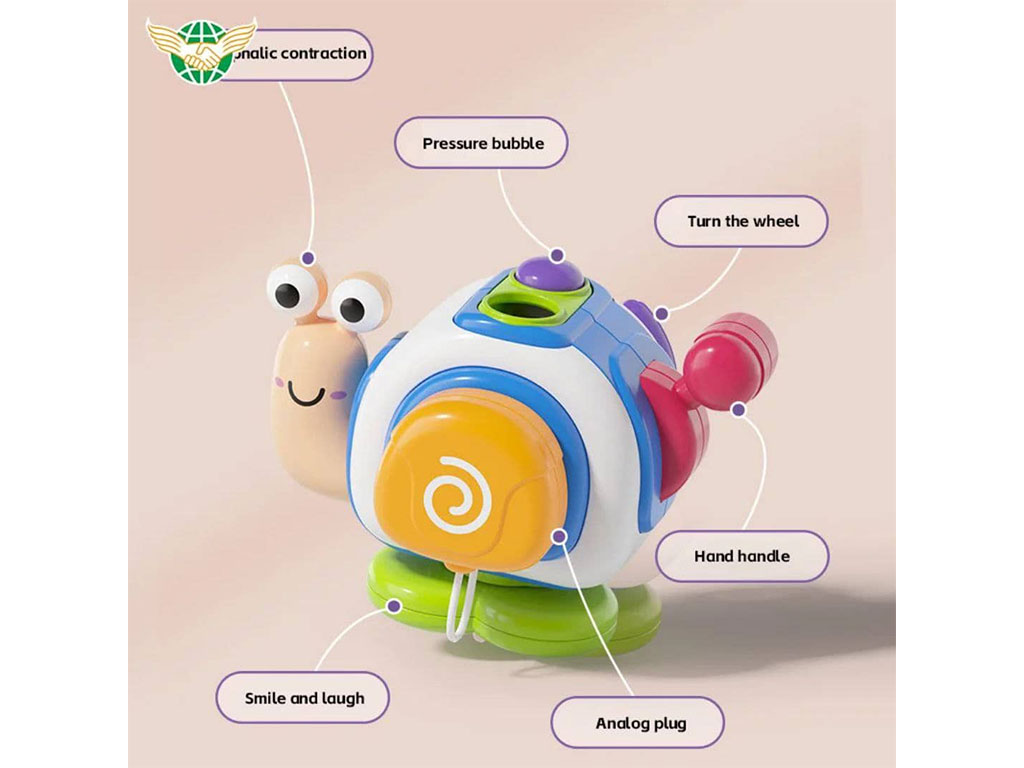 بیزی بال یا بیزی کیوب مدل حلزون اسباب بازی