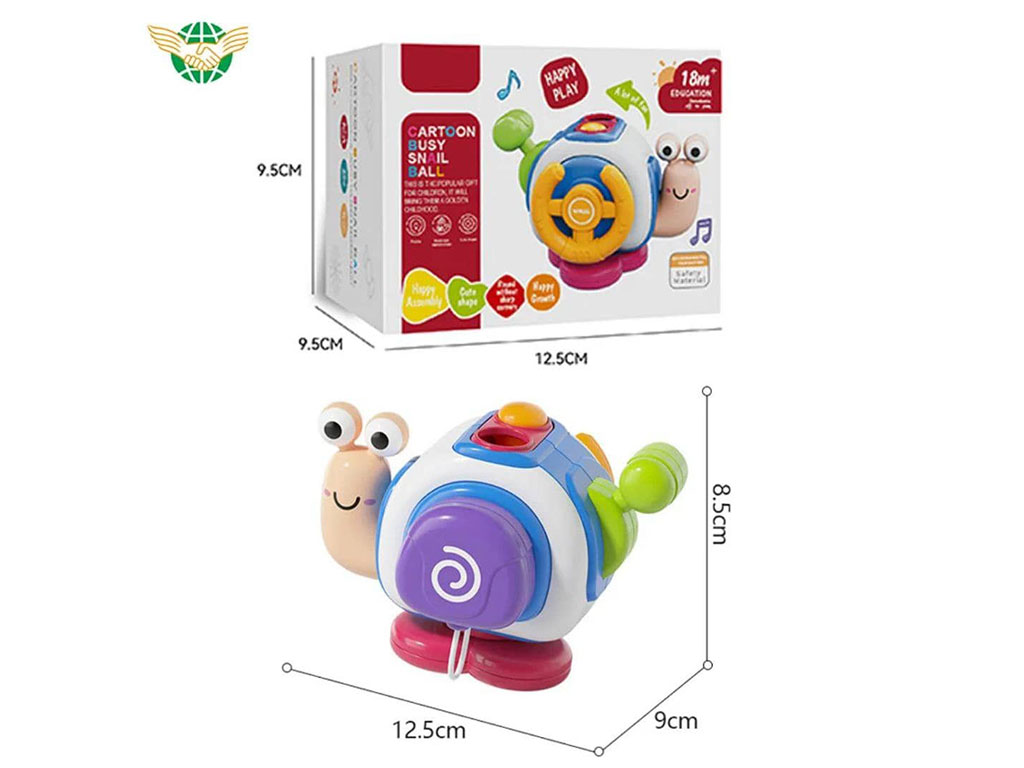 بیزی بال یا بیزی کیوب مدل حلزون اسباب بازی