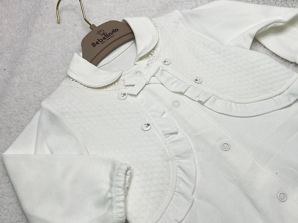 سرهمی جوراب و جلیقه دار نوزادی دخترانه بب لینا BEBELINNA