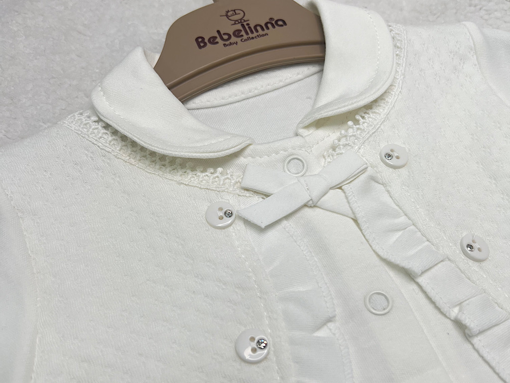 سرهمی جوراب و جلیقه دار نوزادی دخترانه بب لینا BEBELINNA