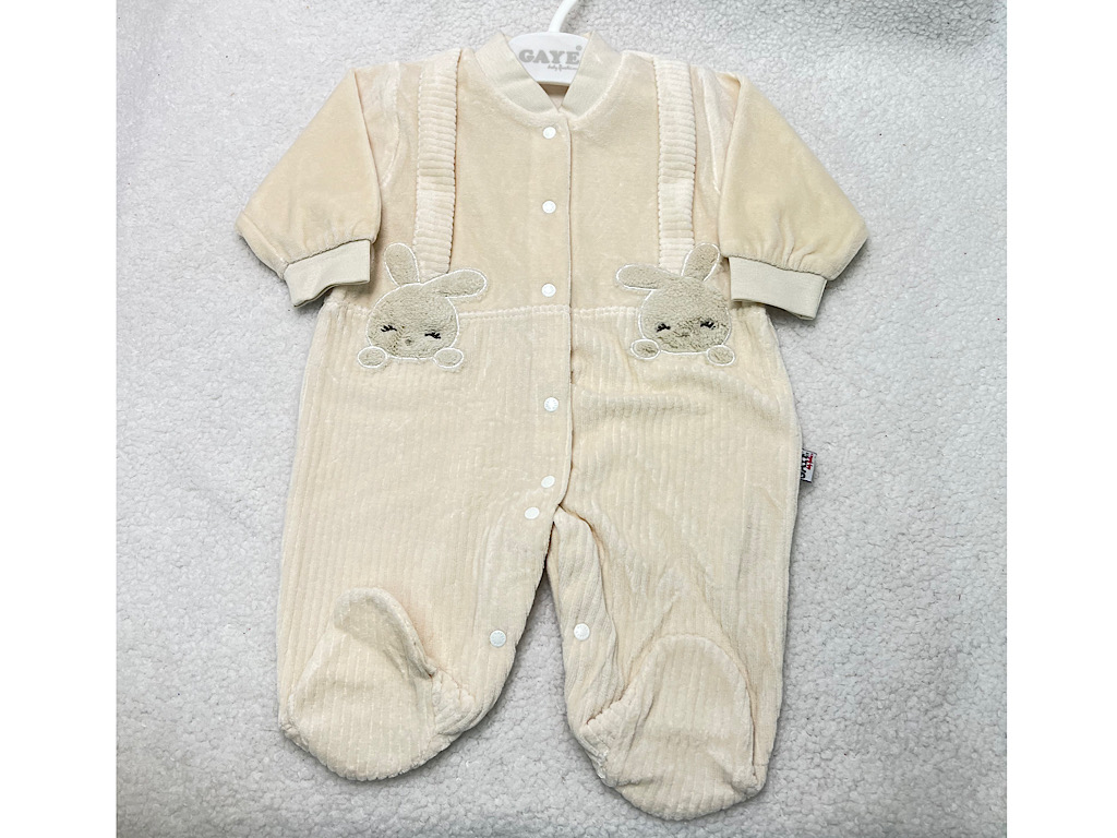 سرهمی جورابدار نوزادی طرح خرگوش G.A.Y.E