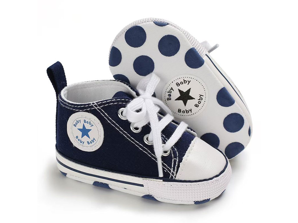 پاپوش نوزادی پسرانه طرح آل استار