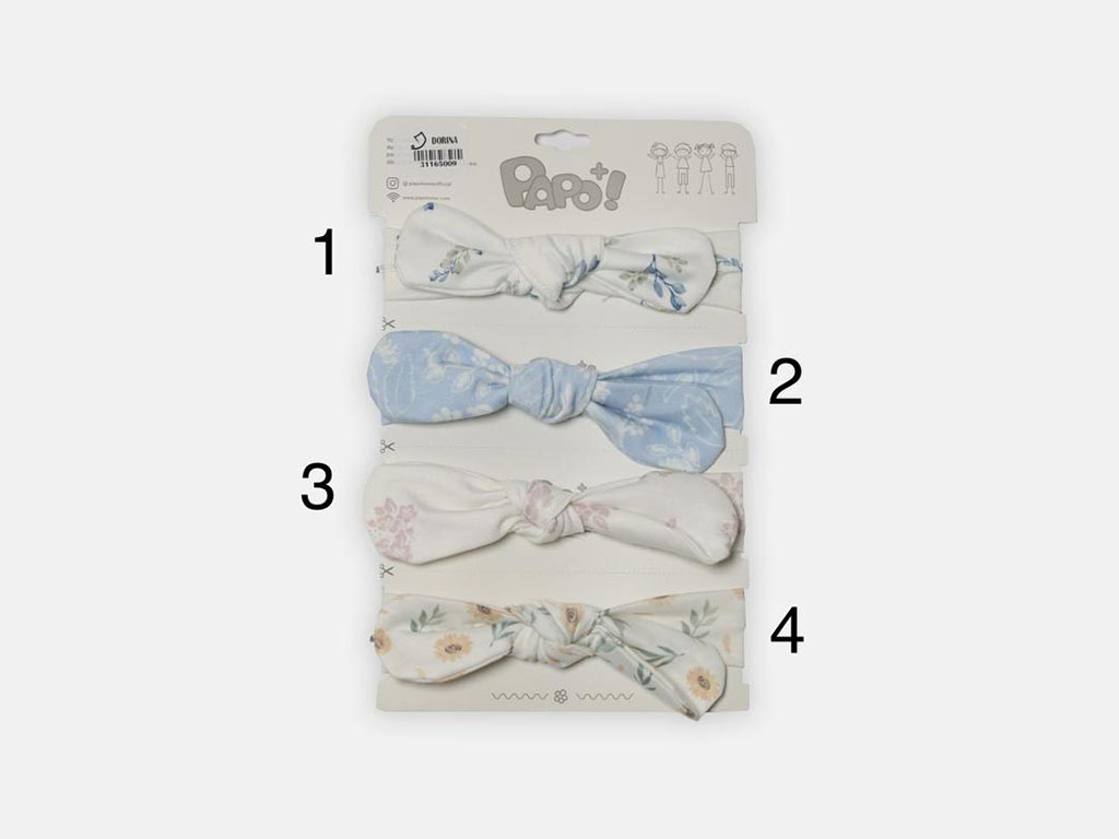 هدبند نوزادی  پاپو طرح Dorina