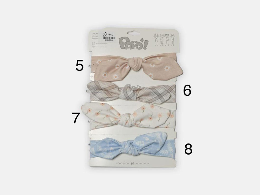 هدبند نوزادی  پاپو  papo