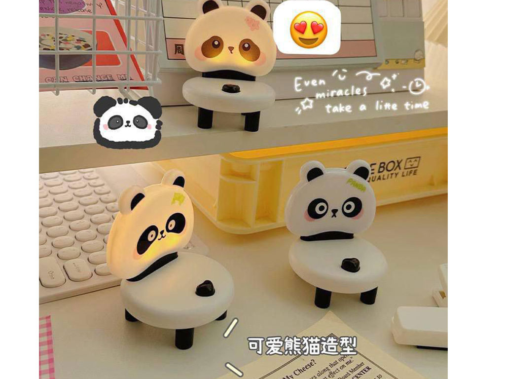 هولدر  موبایل چراغدار طرح پاندا