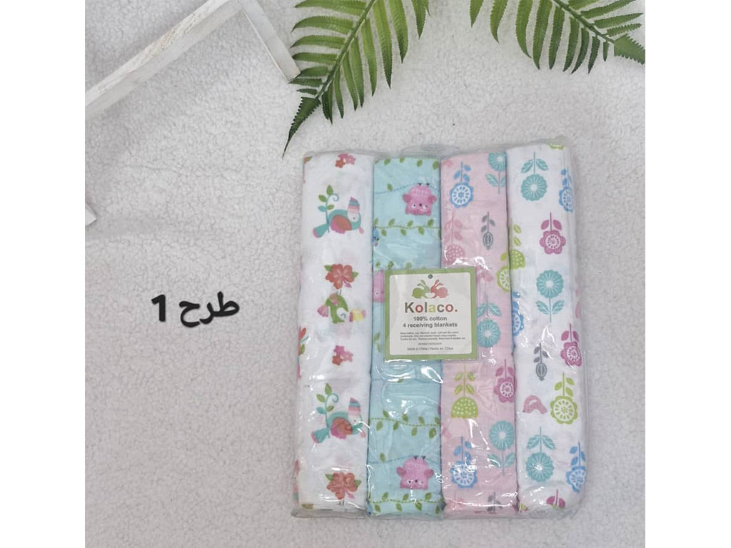 خشک کن نوزادی دخترانه سایز بزرگ 4 عددی کولاکو kolaco