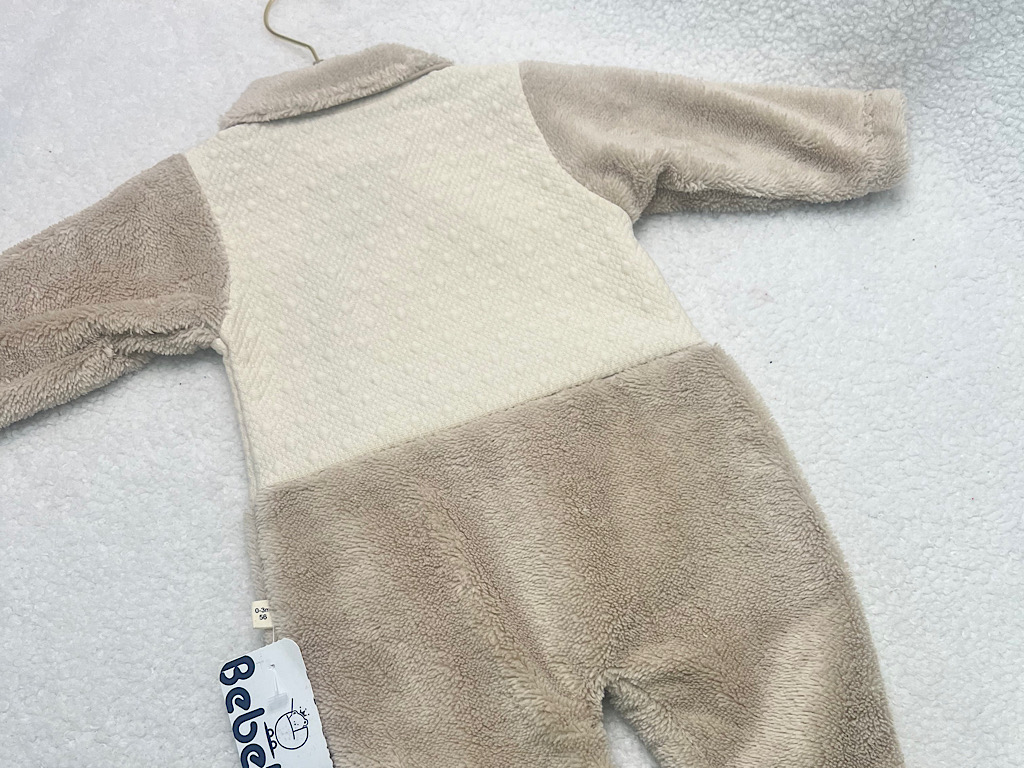 سرهمی جورابدار نوزادی طرح تدی ب ب لاین  BEBELINNA