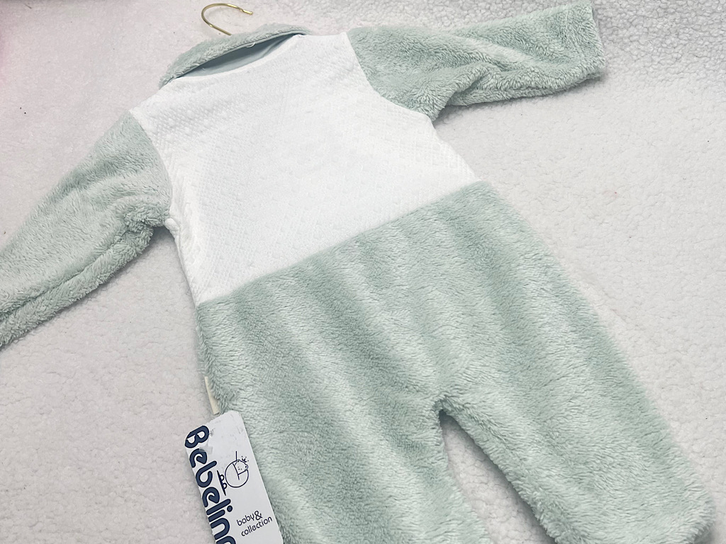 سرهمی جورابدار نوزادی طرح تدی ب ب لاین  BEBELINNA