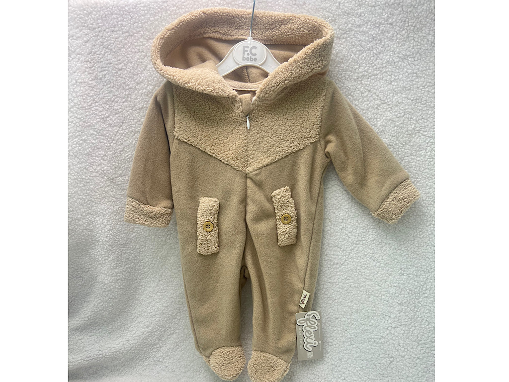 سرهمی کلاهدار و جورابدار نوزادی پولیشی فلکسی  FLEXI