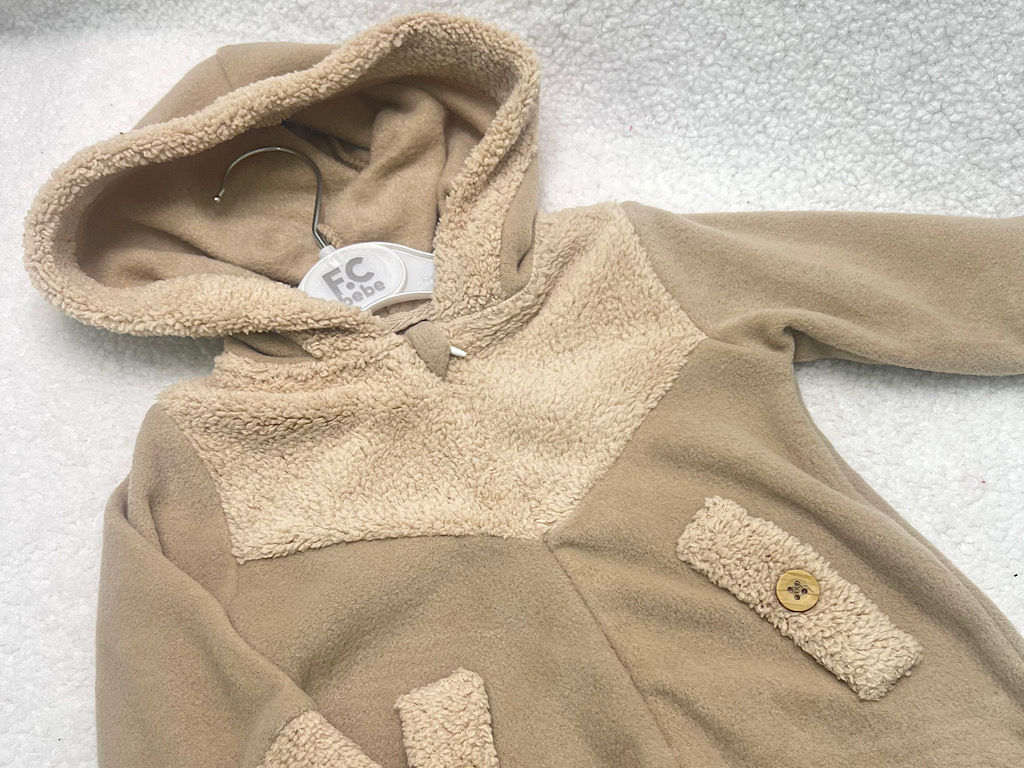 سرهمی کلاهدار و جورابدار نوزادی پولیشی فلکسی  FLEXI